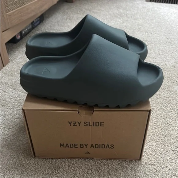 Yeezy | Shoes | Yeezy Slides In Slate Marine Color Size 8  display picture 1